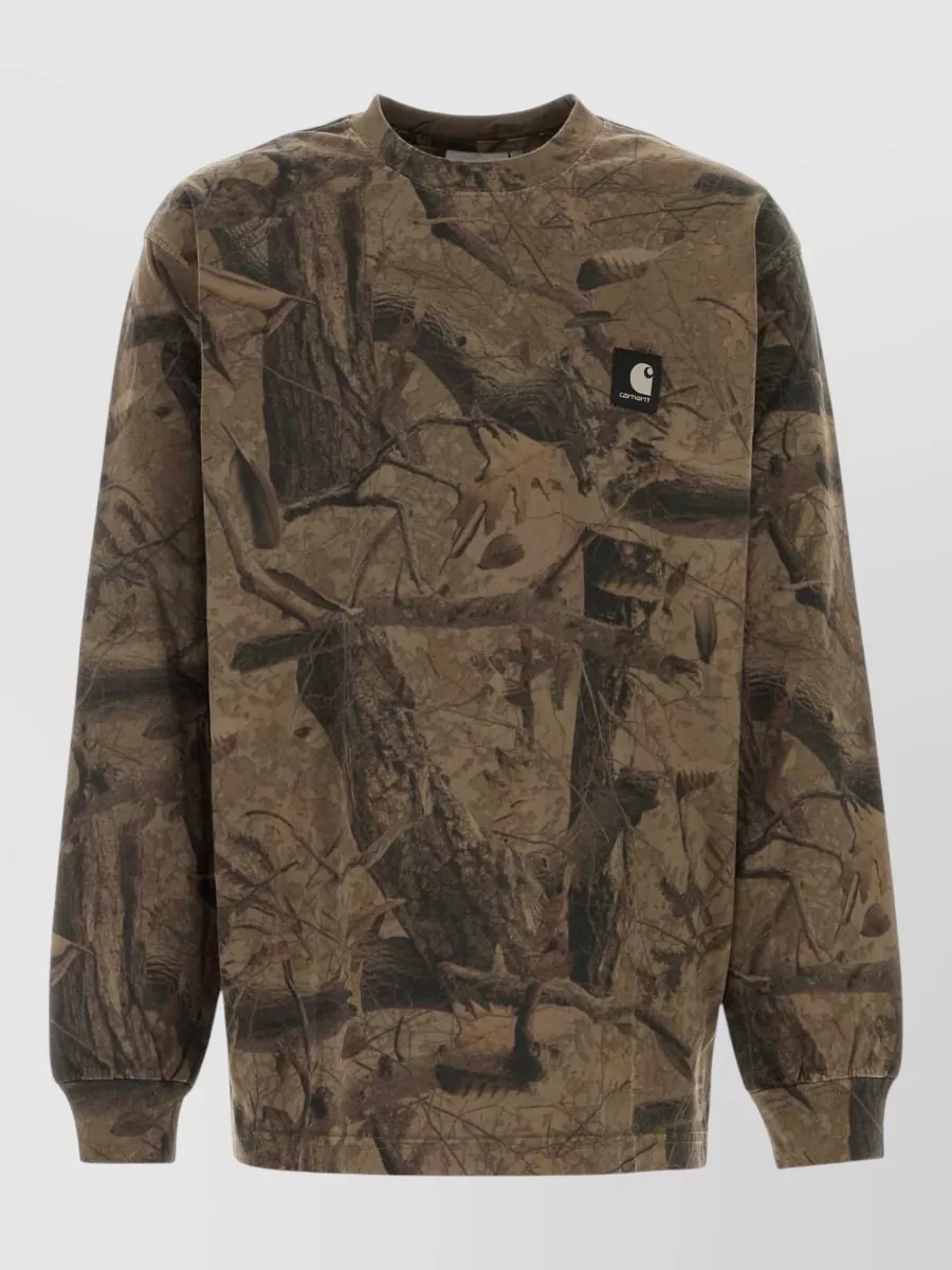 Carhartt Wip Cotton printed long-sleeve t-shirt