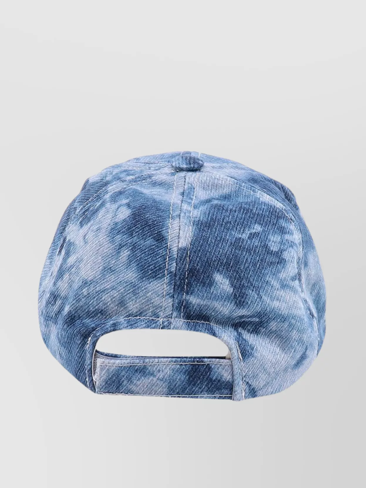Isabel Marant Cotton Hat Curved Brim Tie-Dye Print