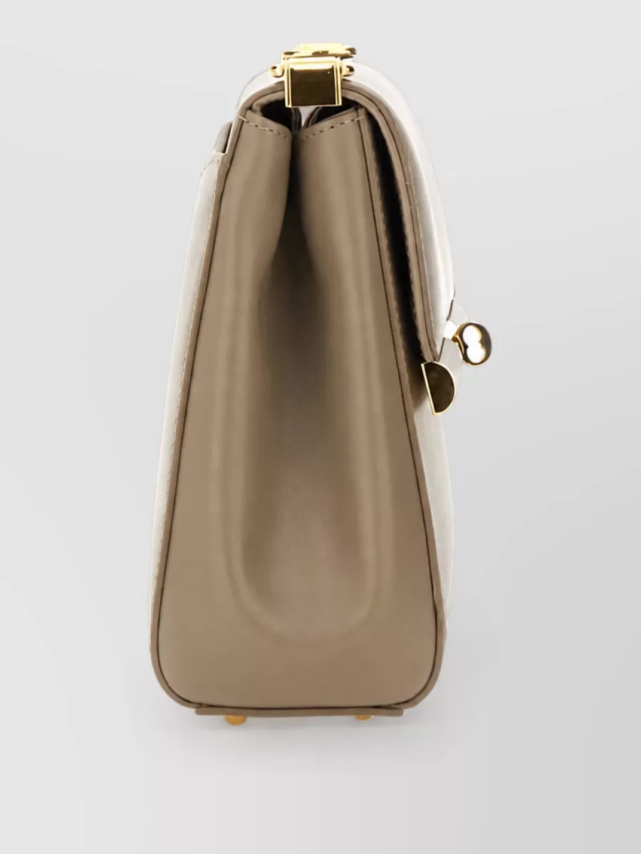 Dolce&Gabbana Marlene Leather Clutch Bag