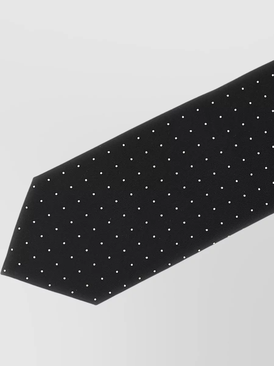 Tom Ford Tie Slim Design Pointed Tip Polka Dots