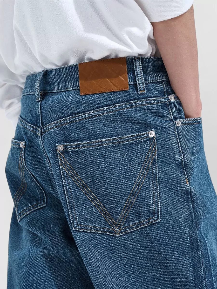 Bottega Veneta Wide Leg Jeans