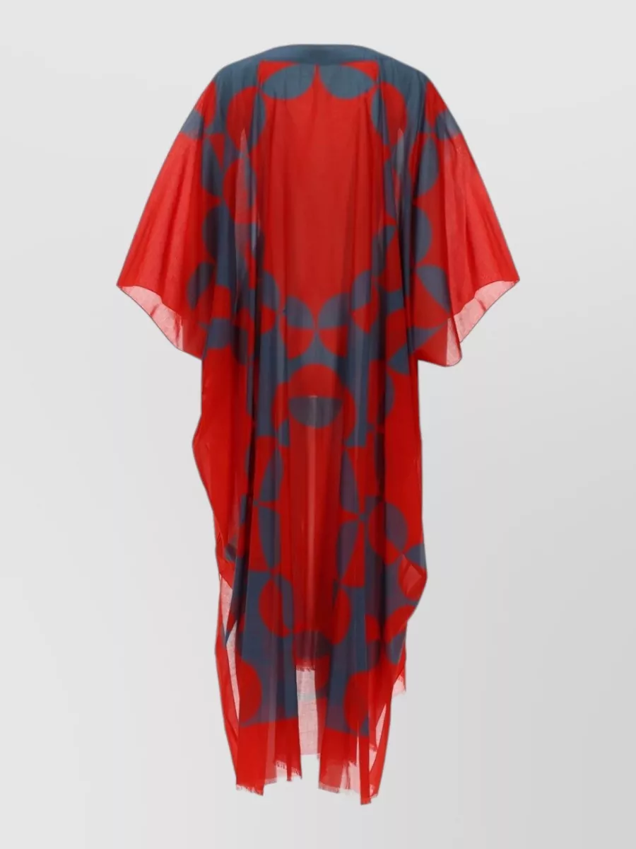 Dries Van Noten Printed Cotton Caftan