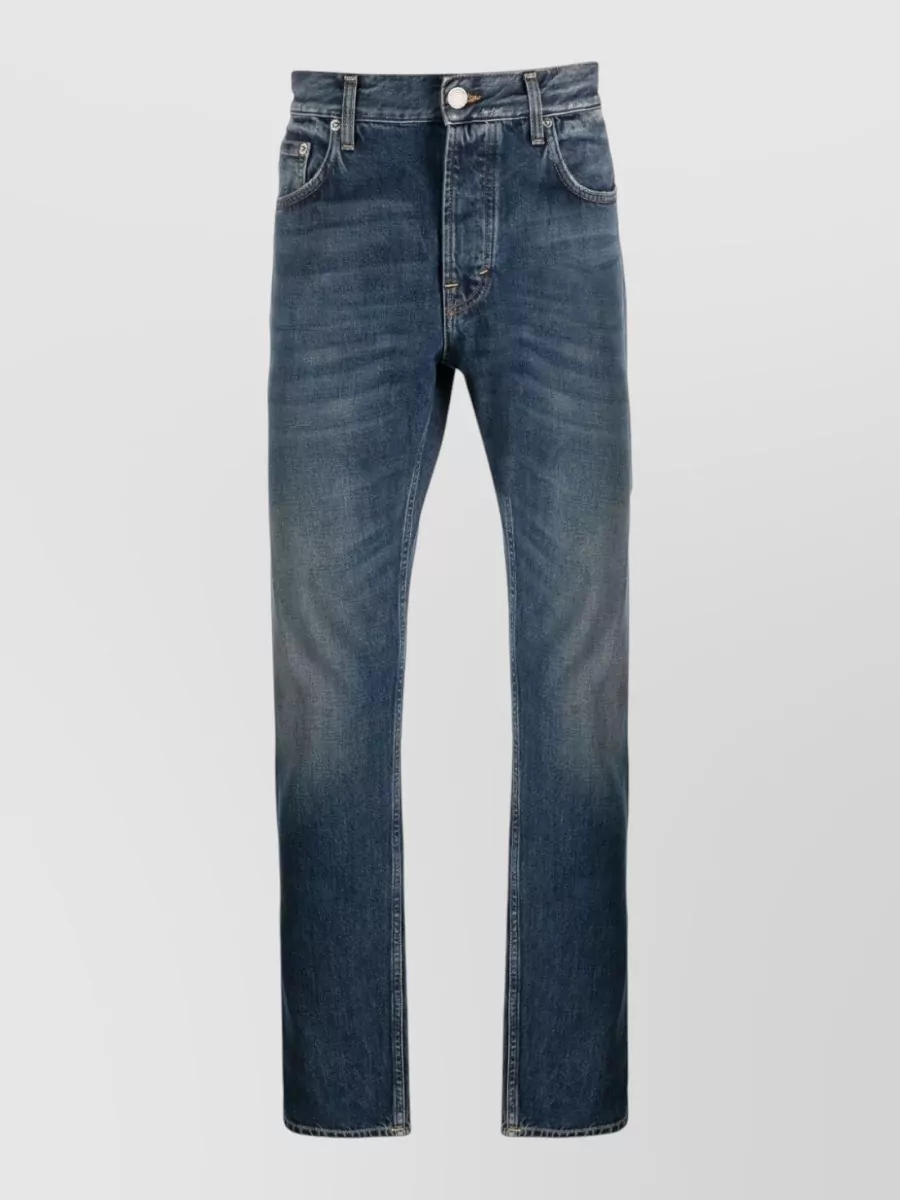 Department 5 denim mid-rise skinny-leg jeans