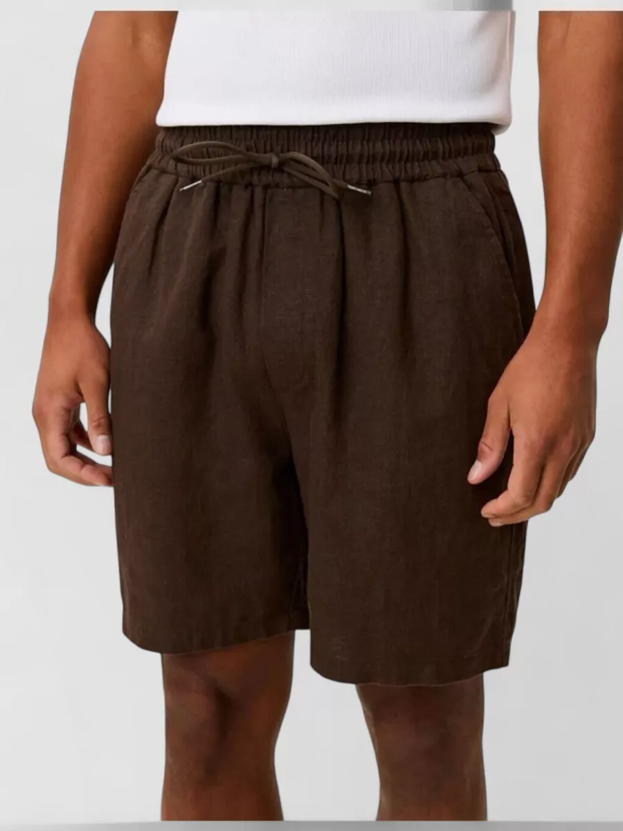 Les Deux Linen Swim Shorts