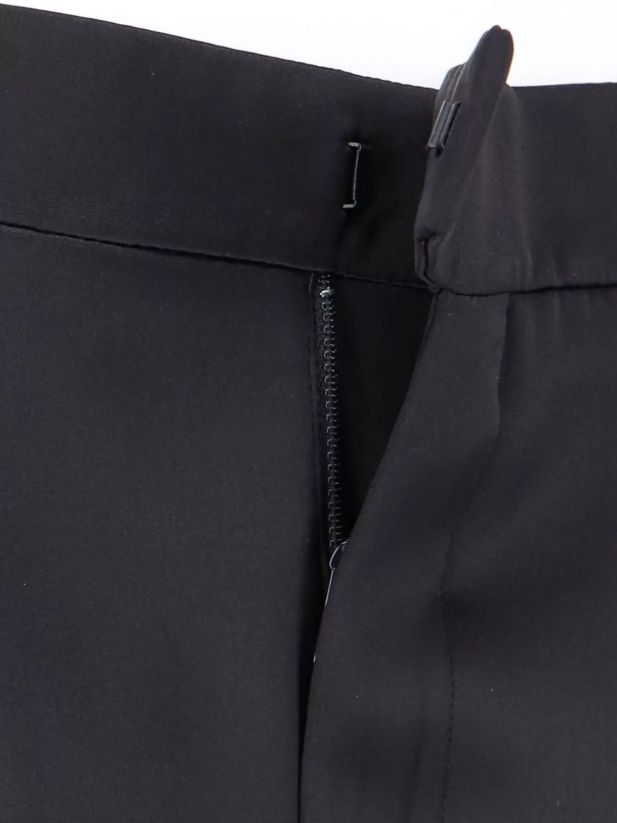 SAINT LAURENT STRAIGHT LEG TROUSERS WITH BACK POCKET AND BELT LOOPS