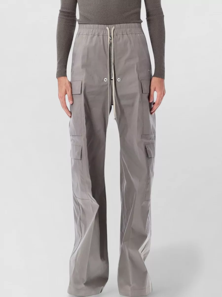 Rick Owens Wide-Leg Cargo Trousers