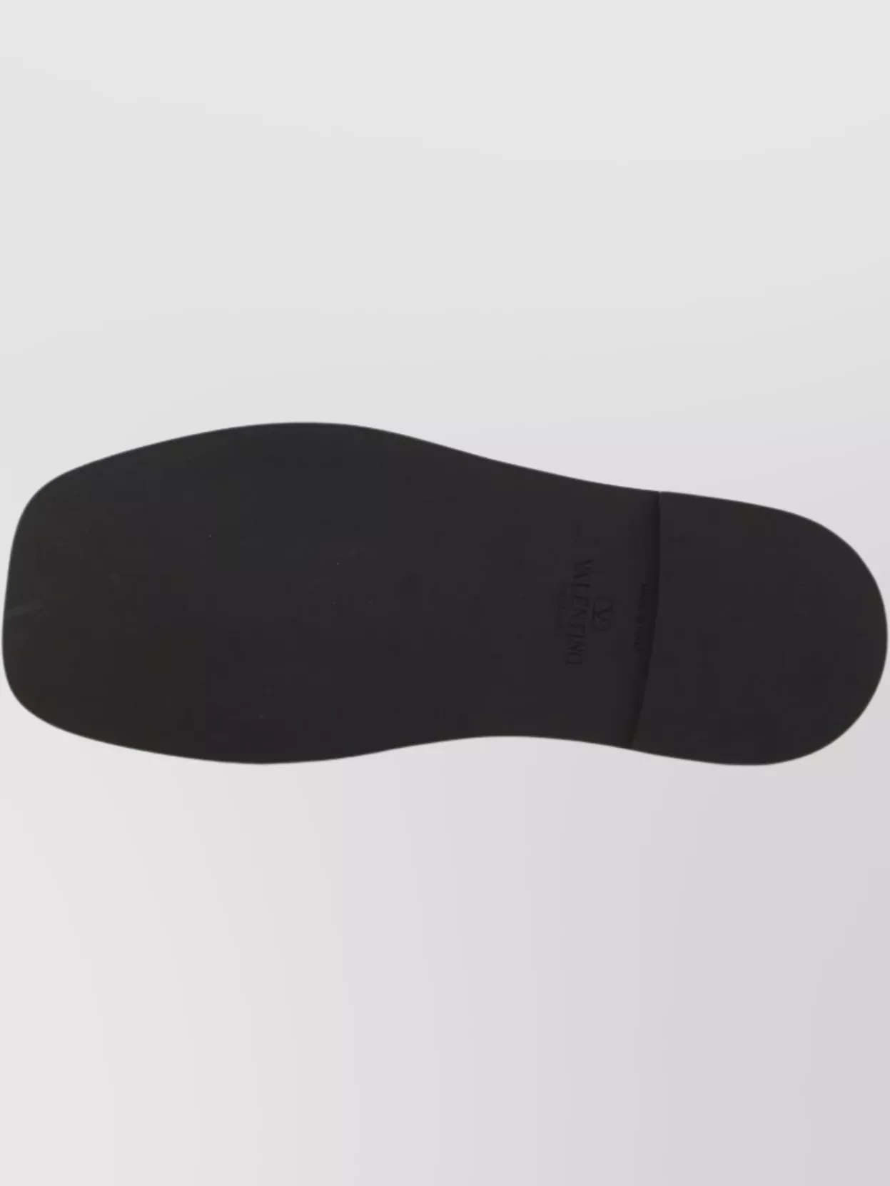 Valentino Garavani Nappa Leather Slide Sandals With Rubber Sole