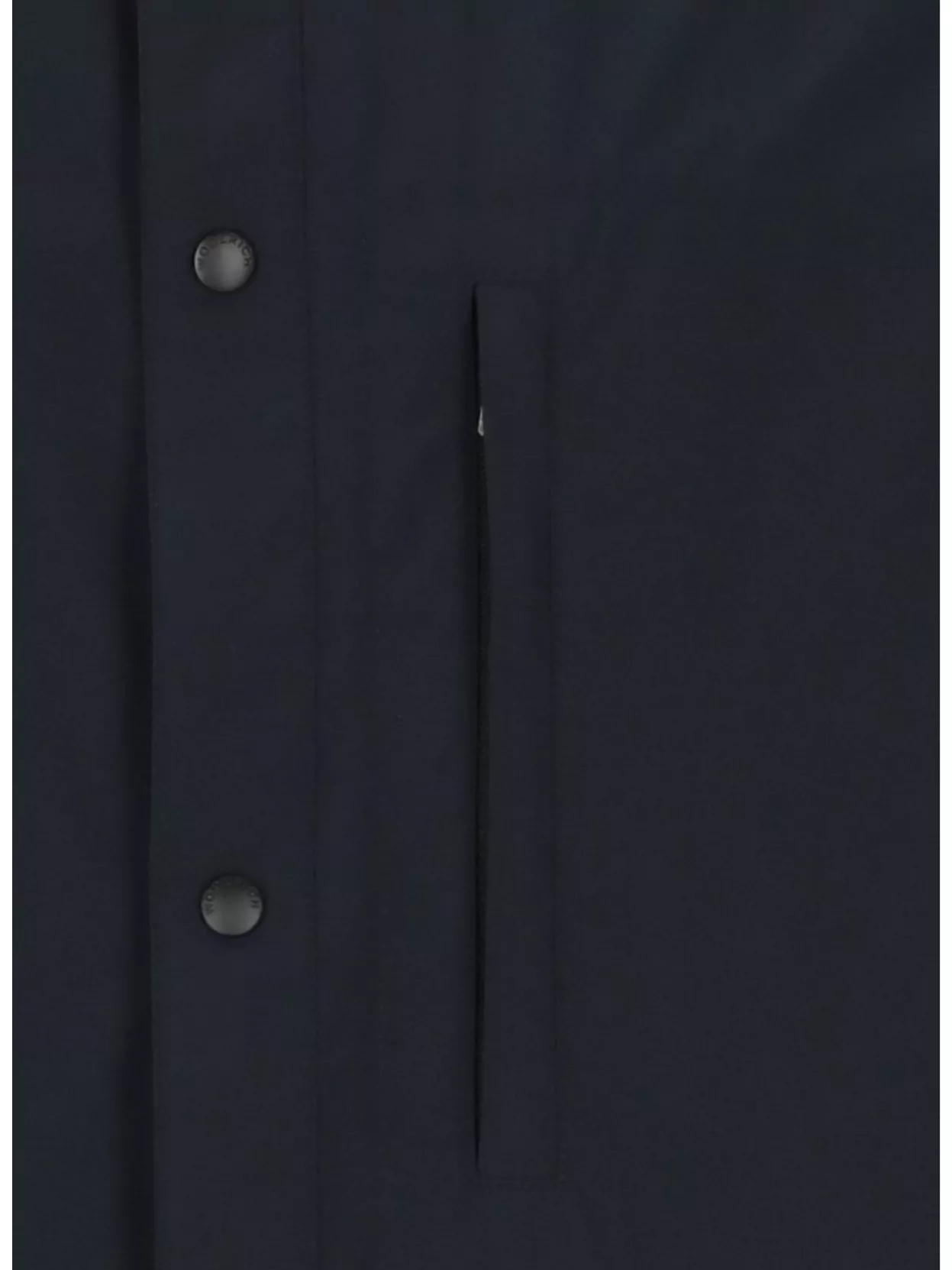 Woolrich Overshirt With Chest And Front Zip Pockets