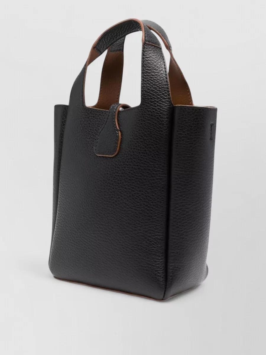 Hogan Mini Leather Tote Bag