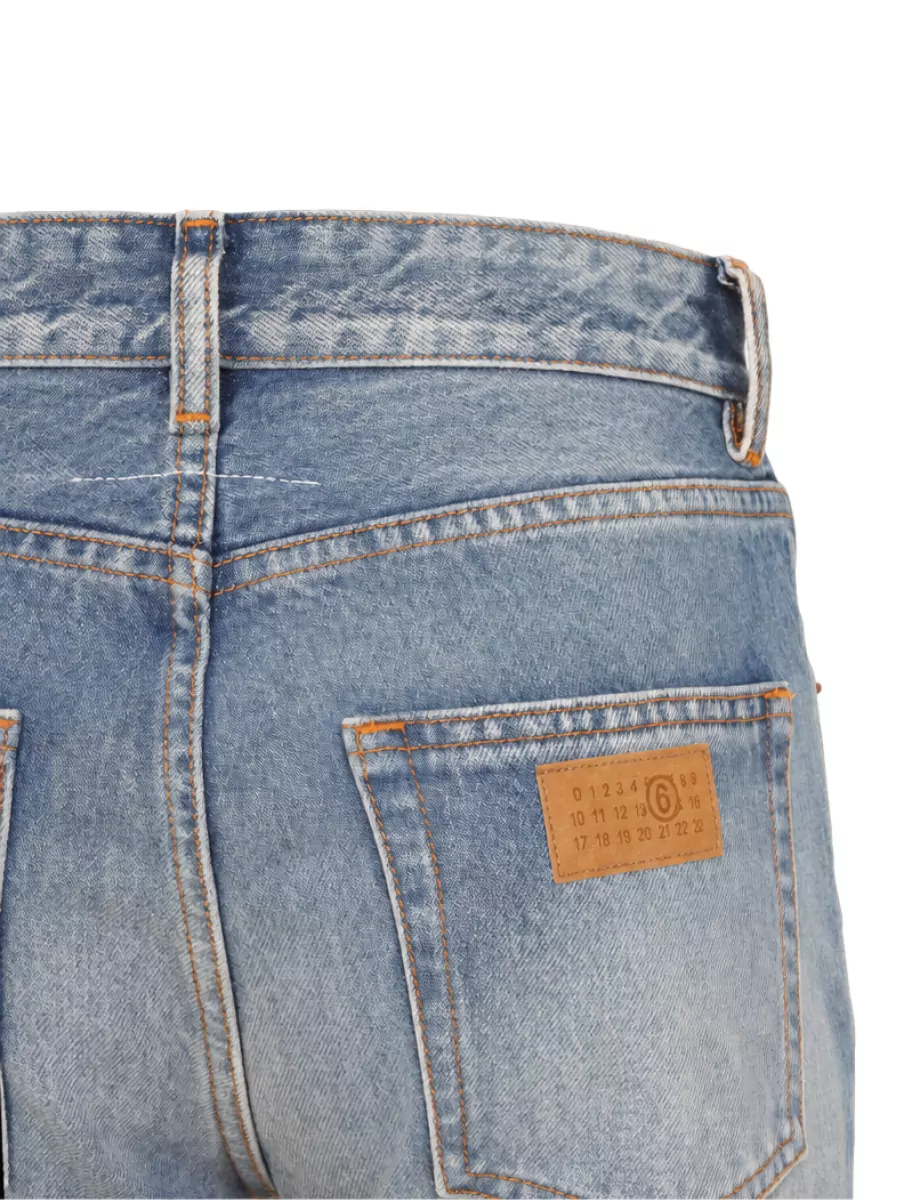 Mm6 Maison Margiela Flared Denim Jeans