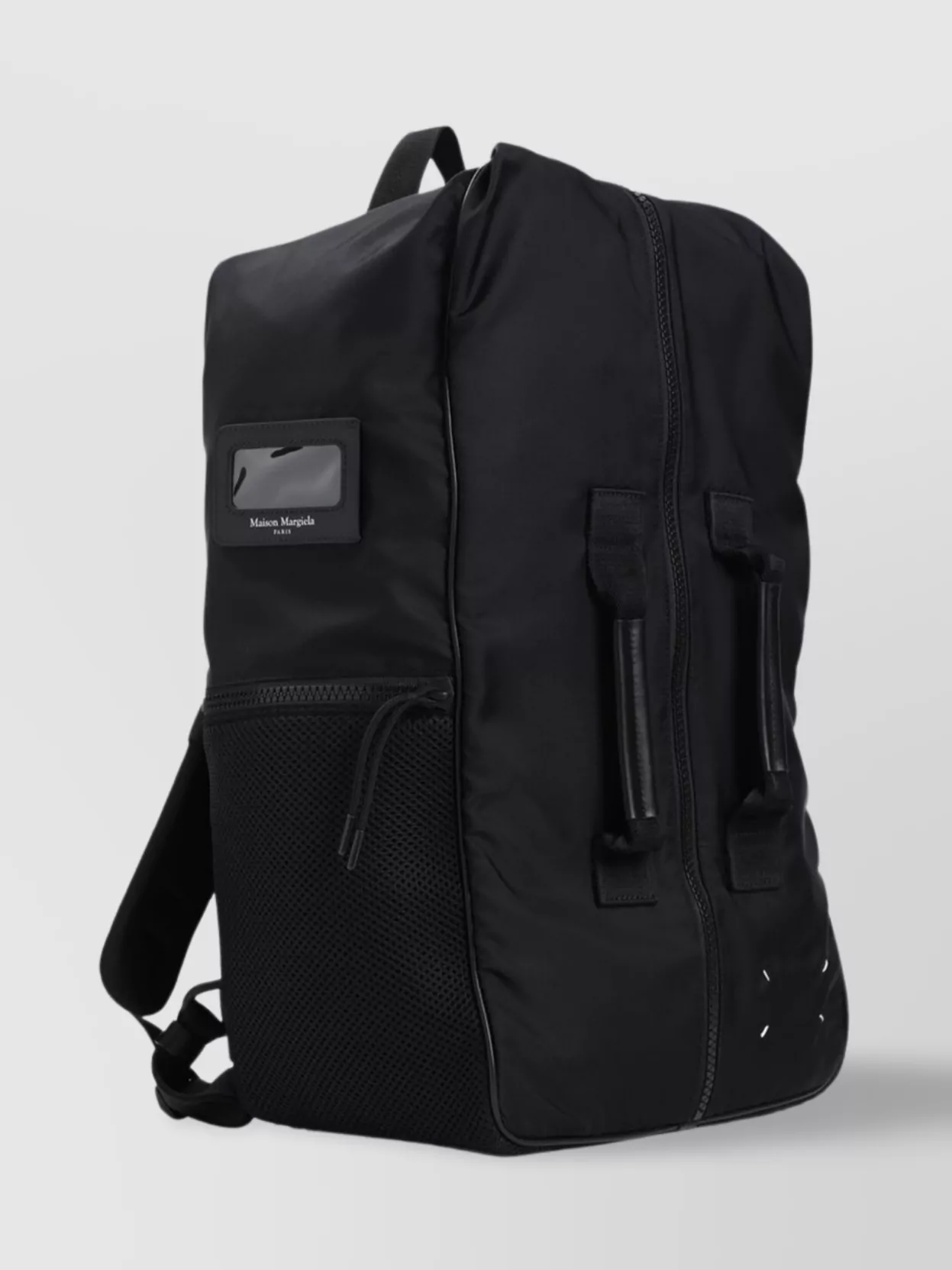 Maison Margiela Backpack With Adjustable Straps And Front Zip Pocket