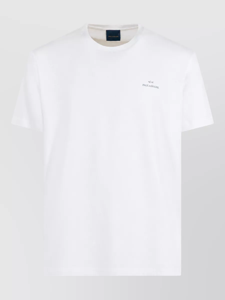Paul & Shark cotton logo t-shirt