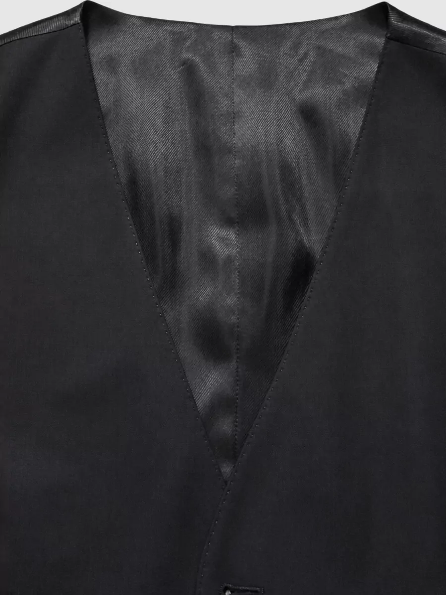 Dolce&Gabbana Virgin Wool Single Breasted Waistcoat
