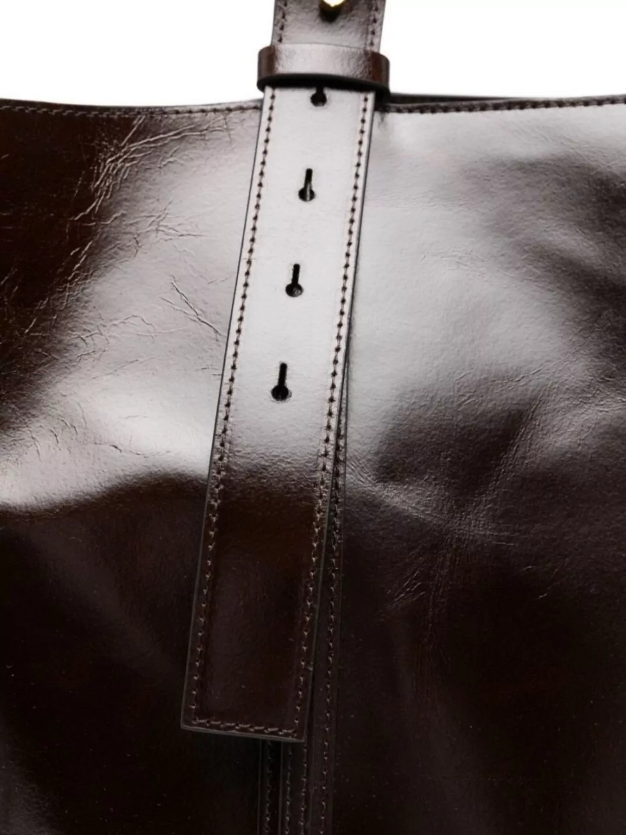 Golden Goose Leather Tote Bag Adjustable Strap