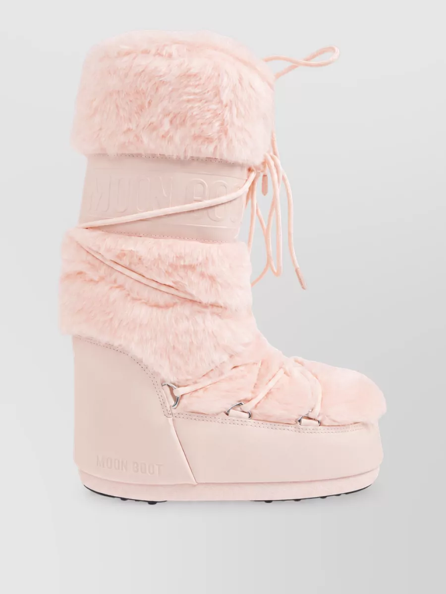 Moon Boot faux fur boots