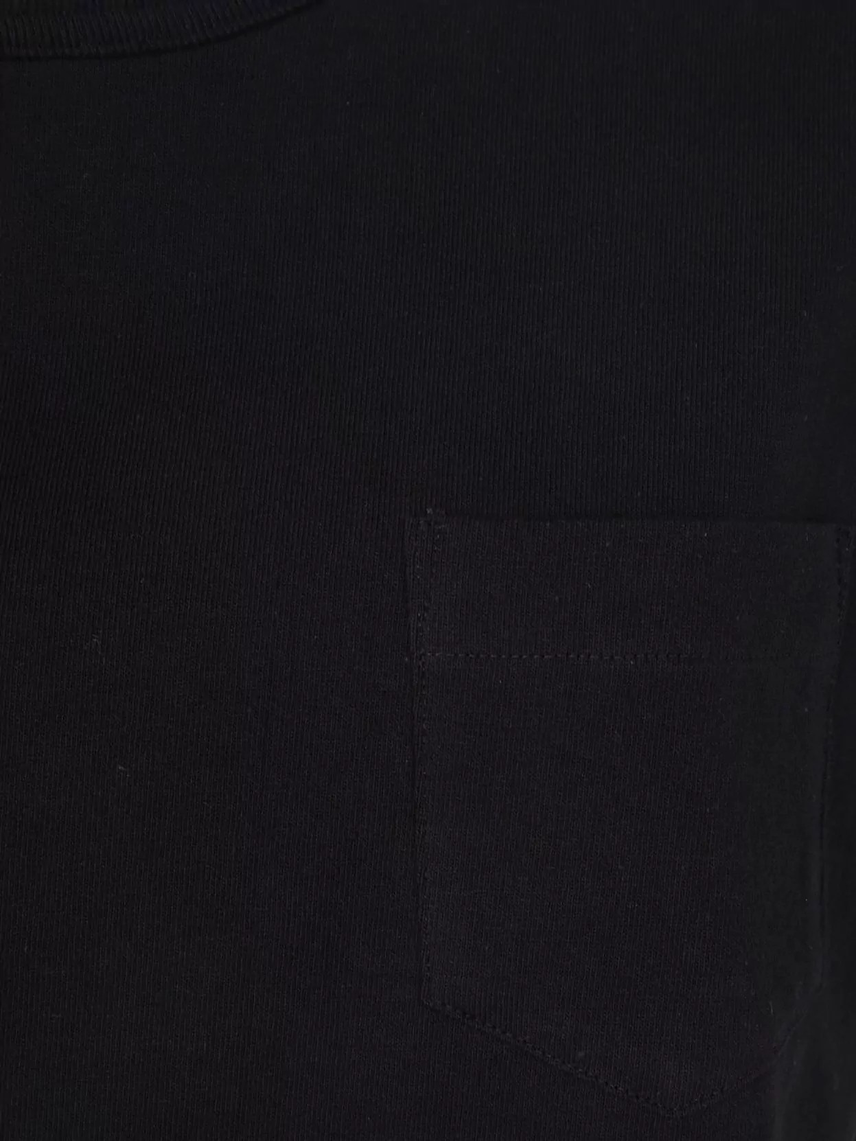 Sacai Mix Cotton Jersey T-Shirt With Nylon Twill
