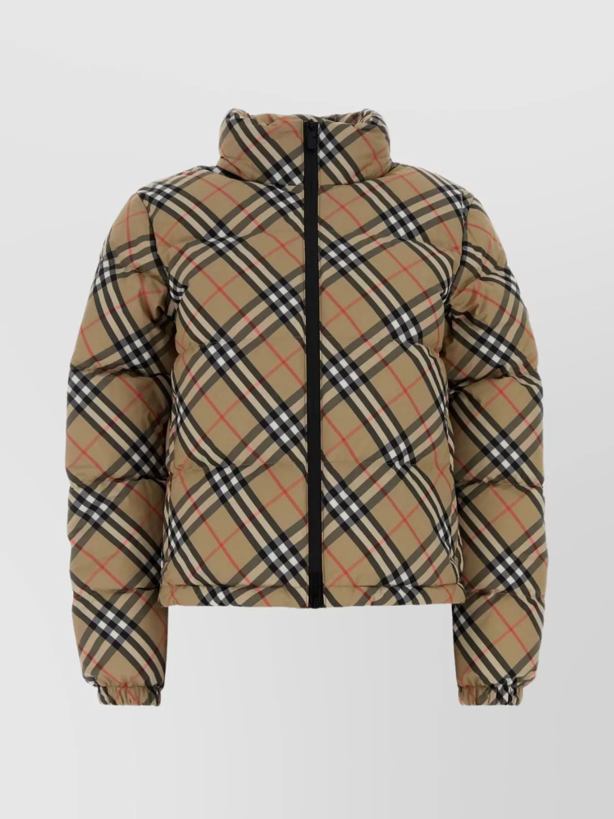 Burberry Embroidered Polyester Down Jacket
