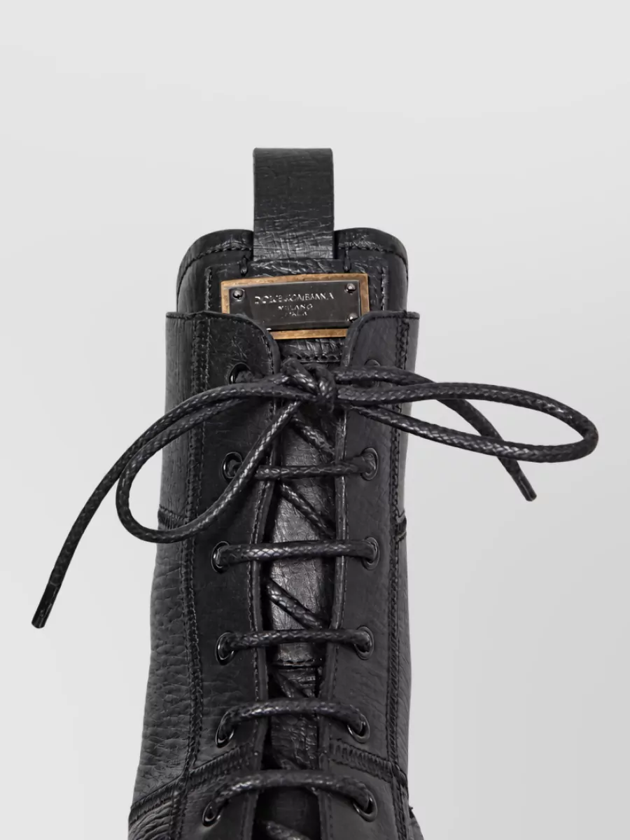 Dolce&Gabbana Leather Boots