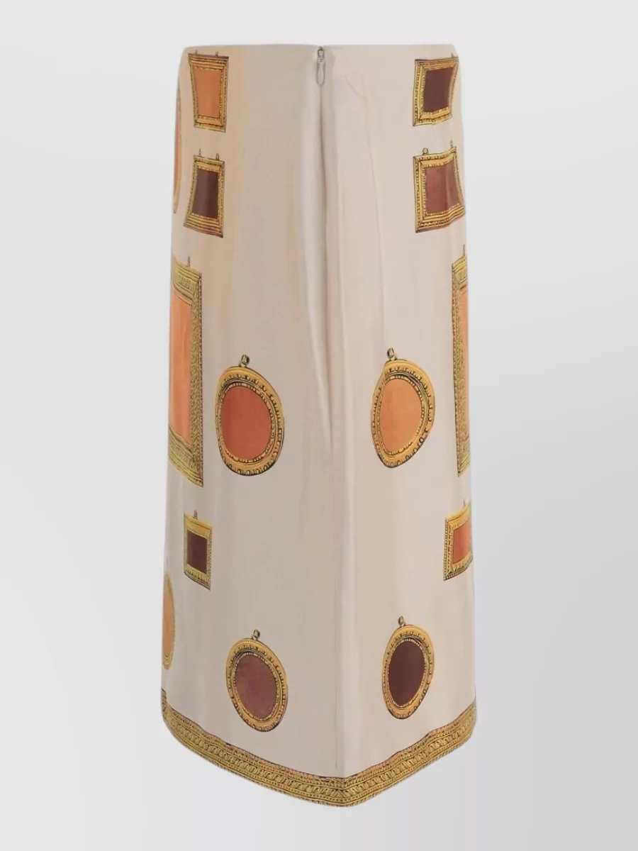Versace Silk Knee-Length Skirt