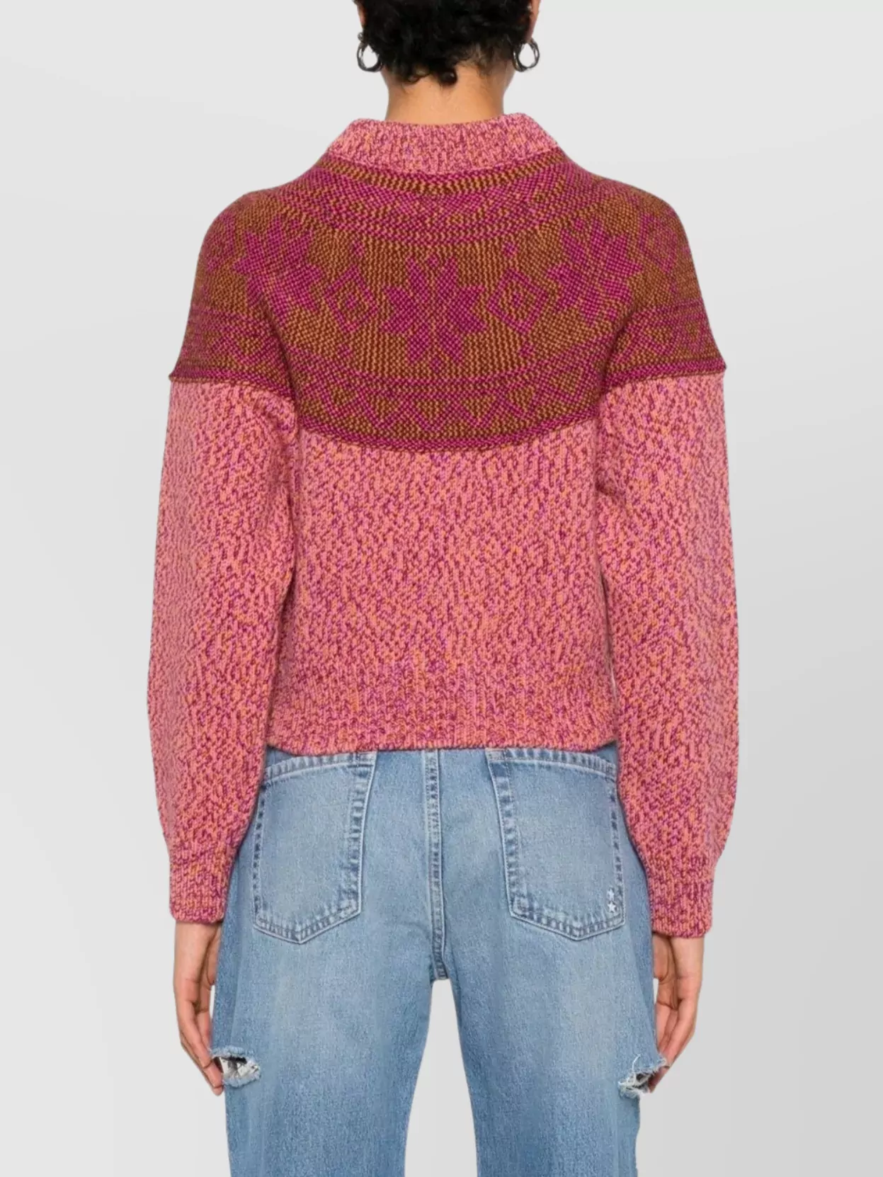 Gcds Cozy Knit Crew Neck Sweater