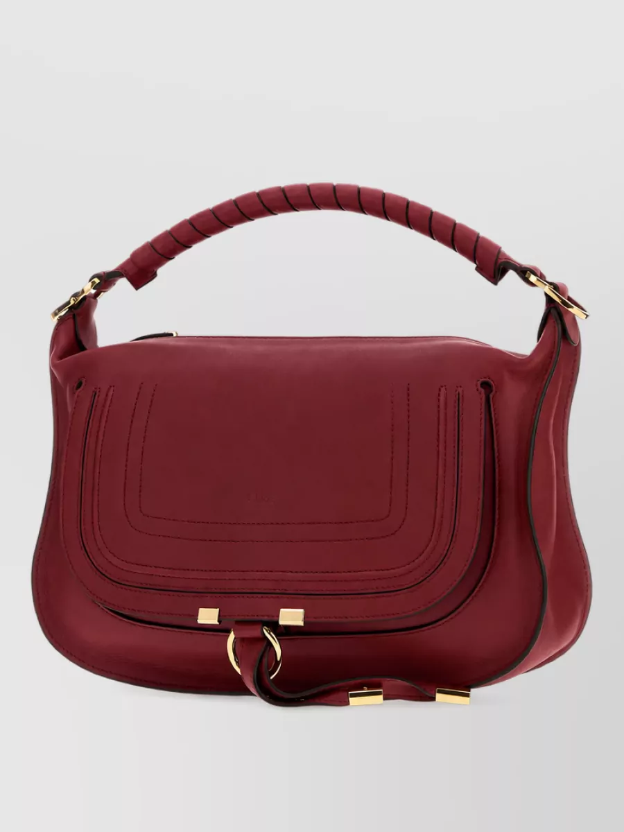 Chloé marcie small leather shoulder bag
