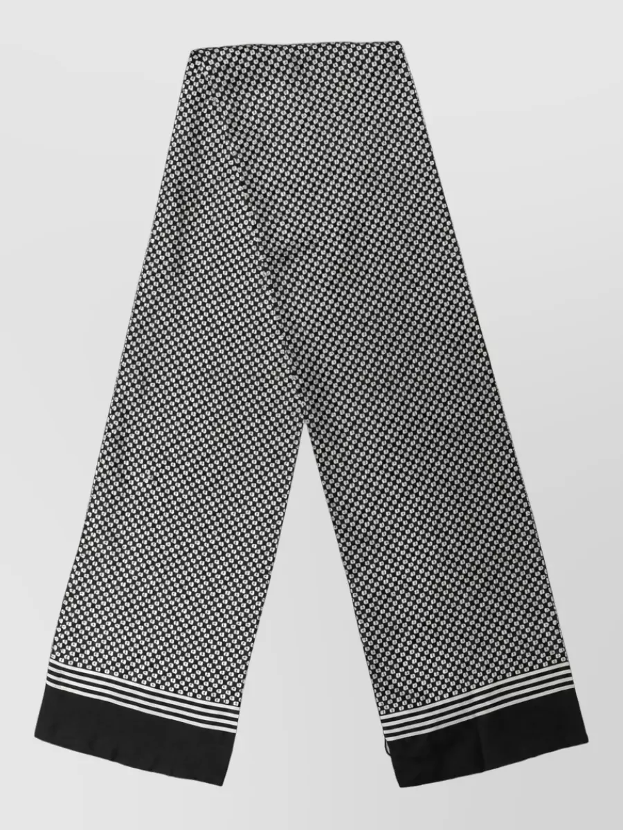 Dolce&Gabbana silk geometric scarf
