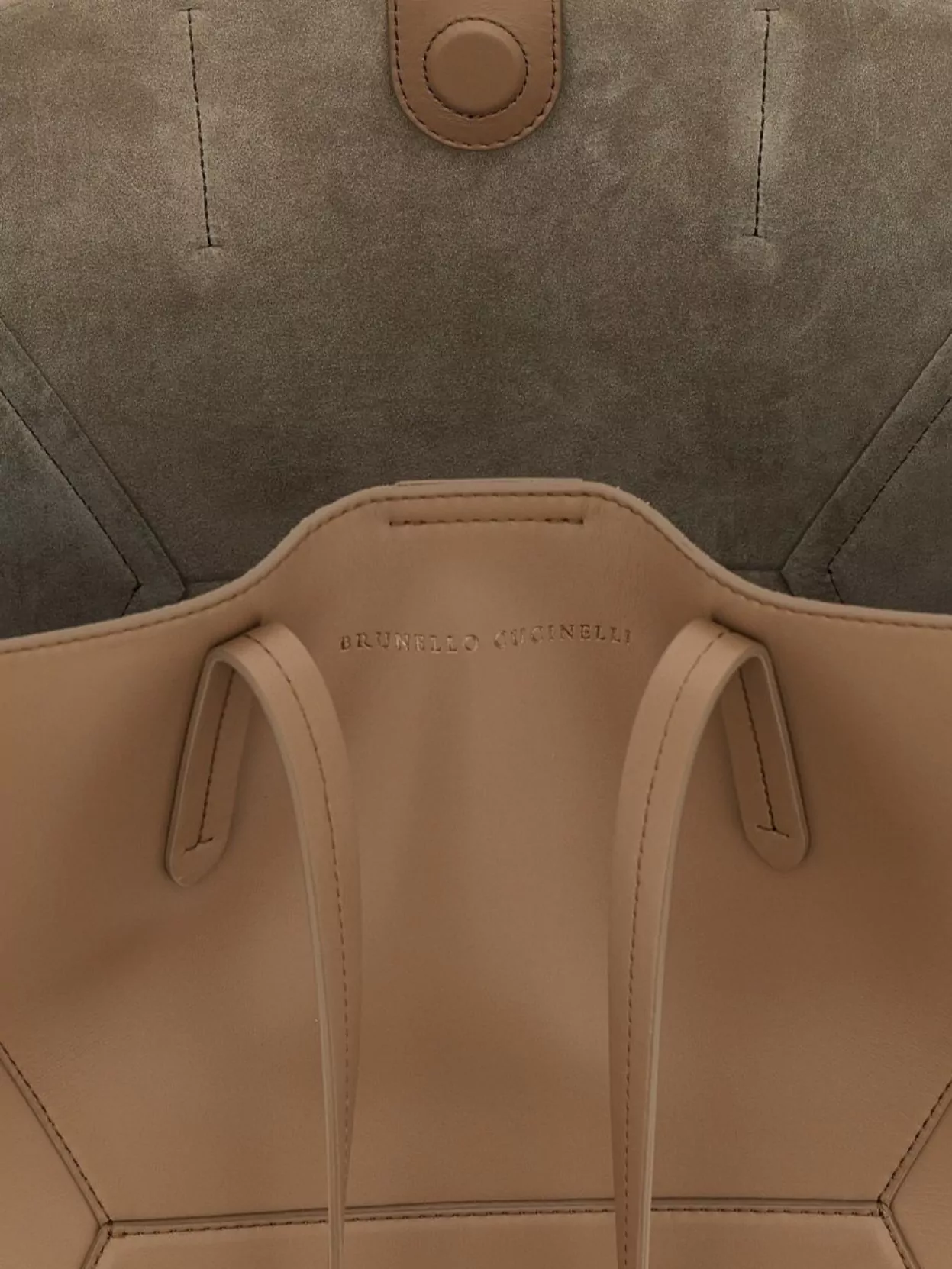 Brunello Cucinelli Large Shoulder Bag Top Handles