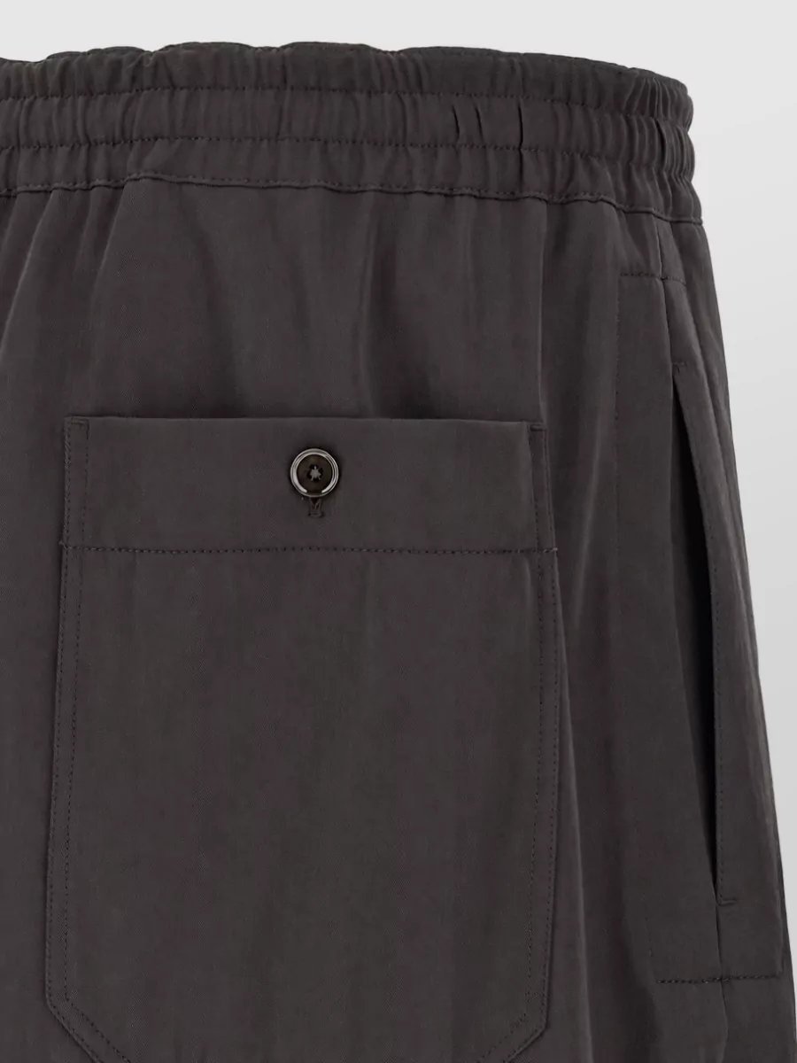 Lemaire Wool Wide-Leg Trousers
