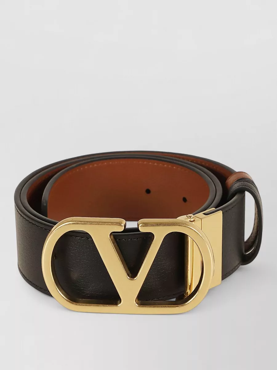 Valentino Garavani leather reversible belt