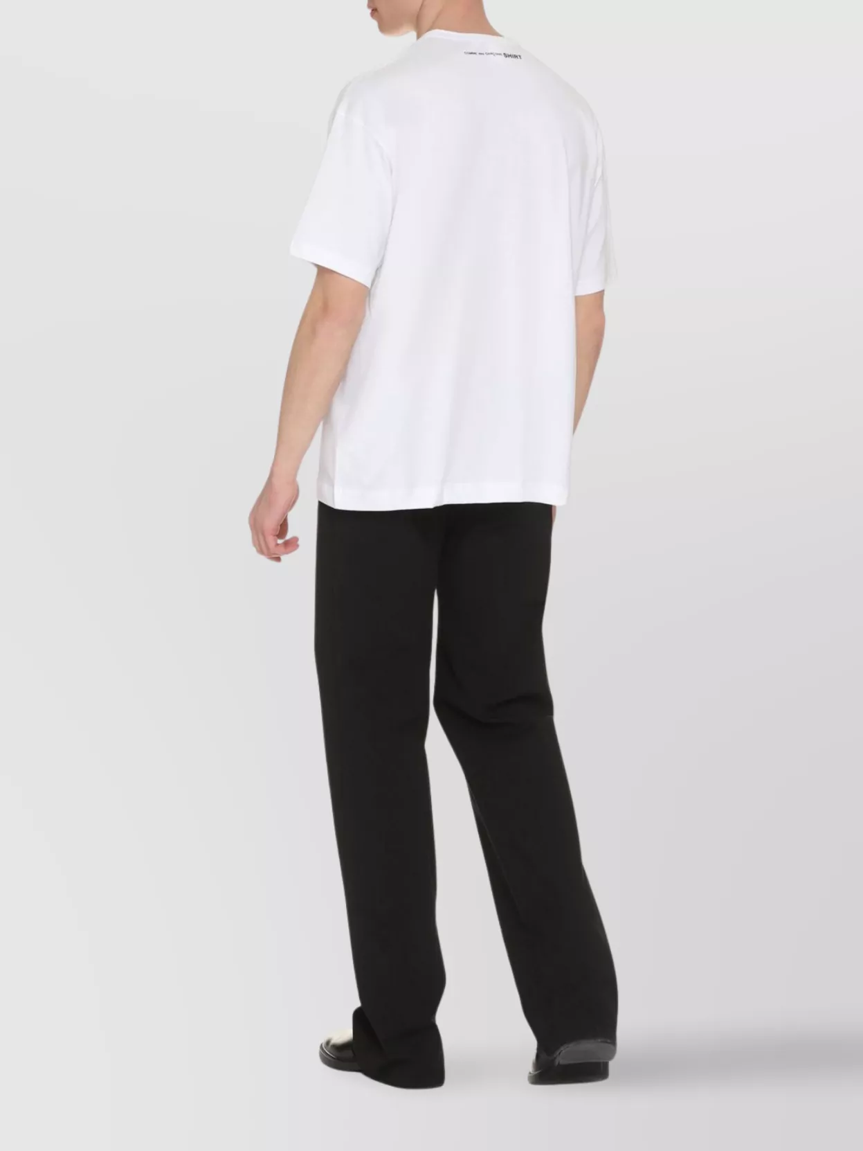 Comme Des Garçons Oversize Crew-Neck Cotton T-Shirt