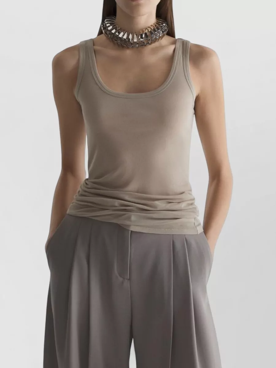 Mugler Cotton Tailored Trousers