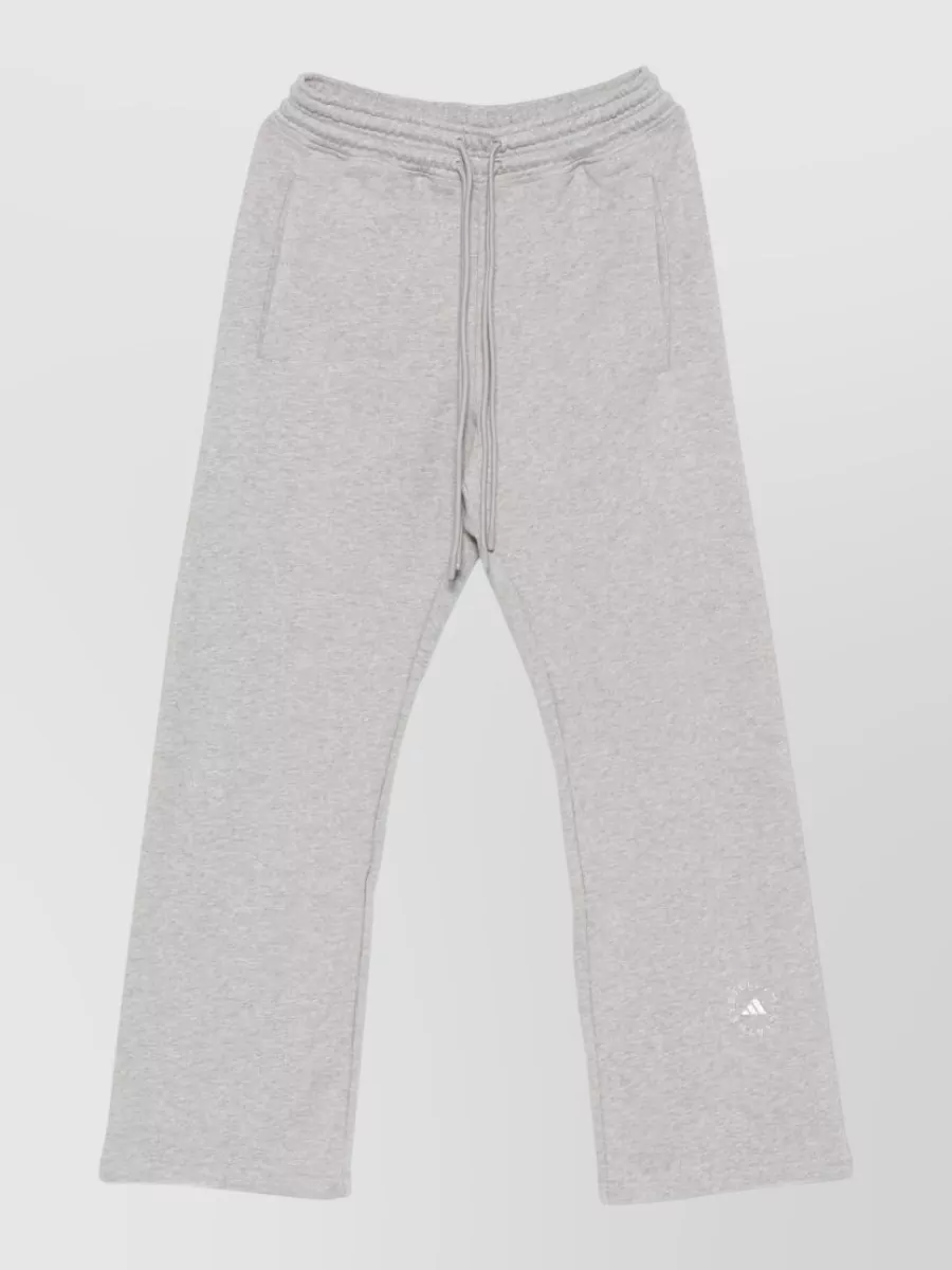 Adidas by Stella McCartney Organic cotton wide-leg trousers