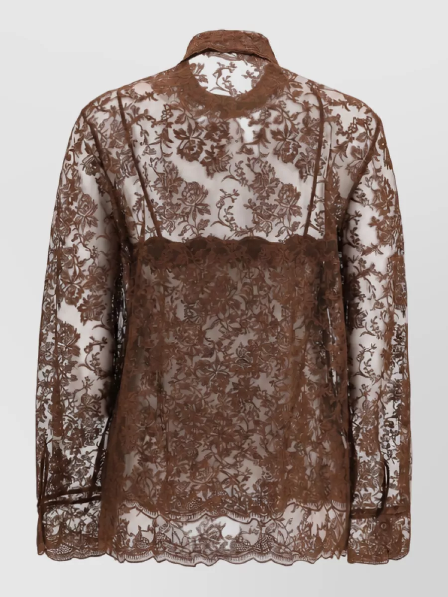Ermanno Scervino Polyester Shirt