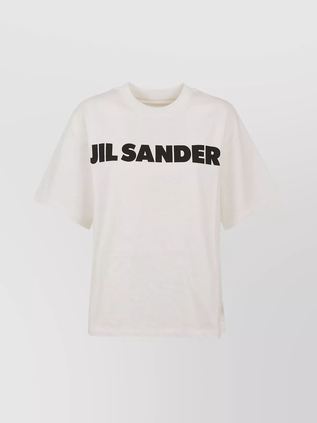 Shop Jil Sander Versatile Crew Neck Short Sleeve Tops In Black