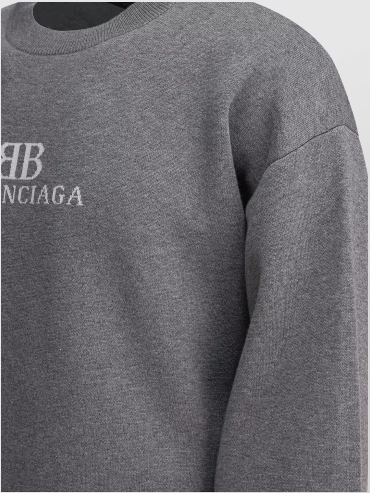 Balenciaga Crew Neck Knitwear Sweaters