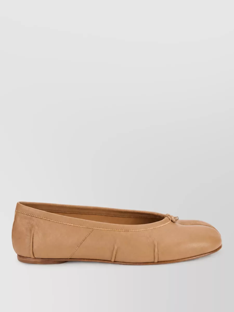 Maison Margiela Leather Tabi Ballerina Loafers