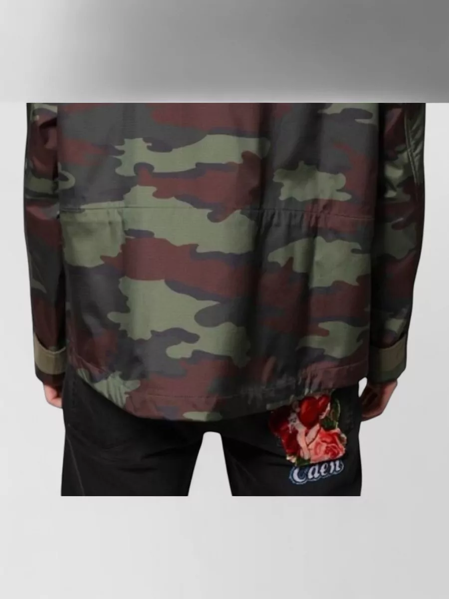 Dolce&Gabbana Camouflage Hooded Padded Jacket
