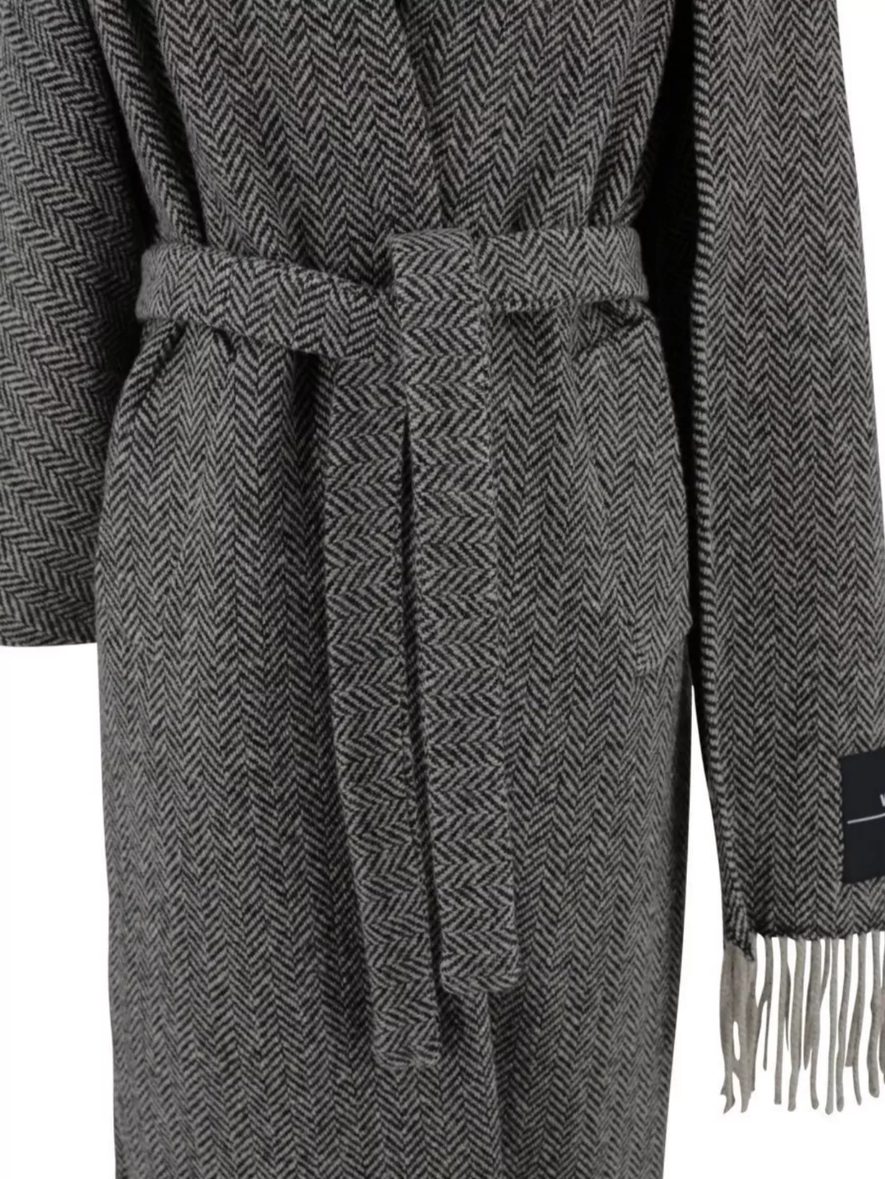 Weekend Max Mara Tweed Wool Dressing Gown Coat