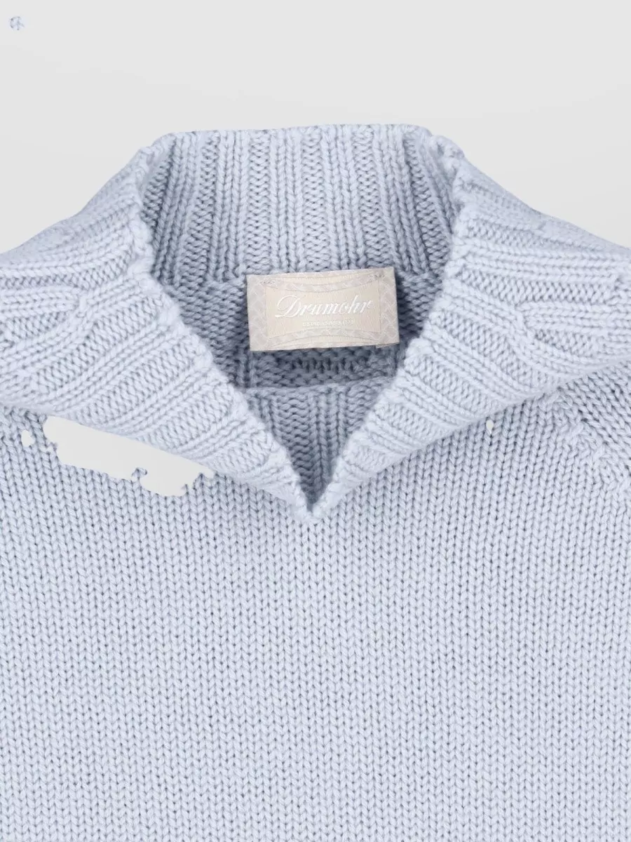 Drumohr Merino Wool Crewneck Sweatshirt