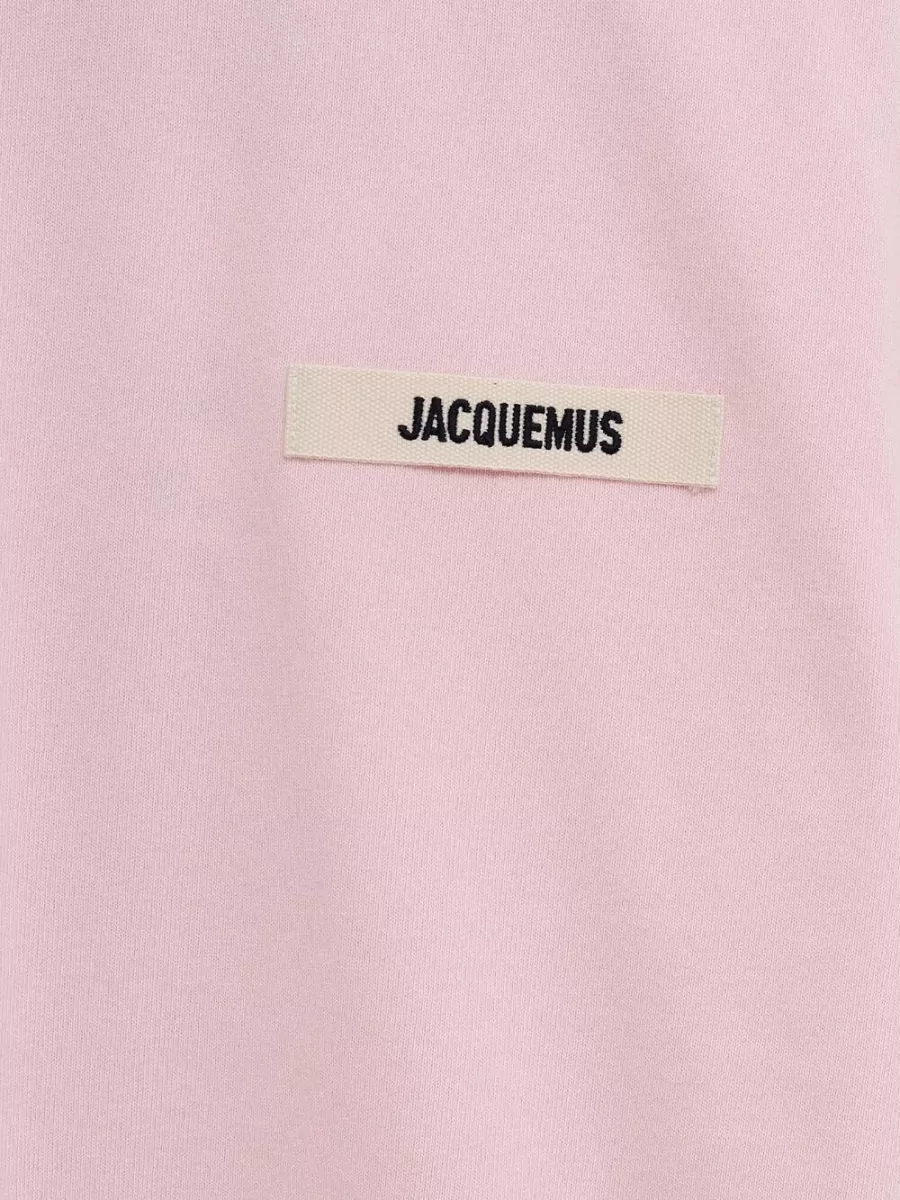 Jacquemus Ribbed Crew Neck Relaxed Fit T-Shirt