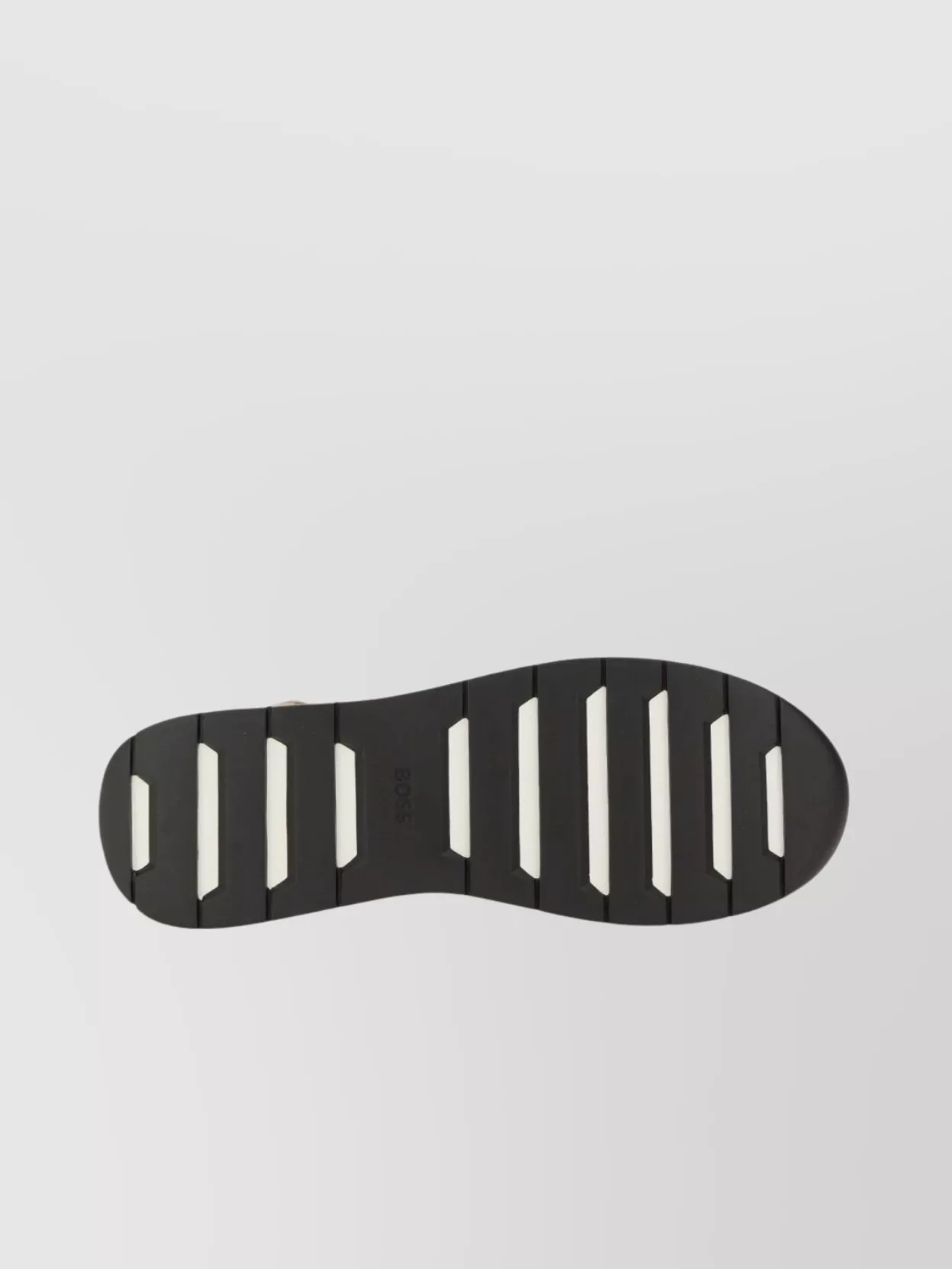 Boss Round Toe Rubber Sole Sneaker