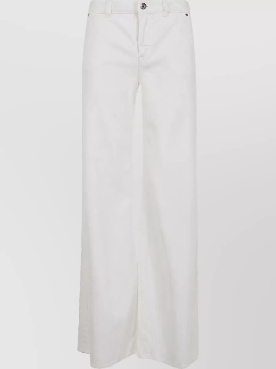 Blumarine wide-leg denim trousers