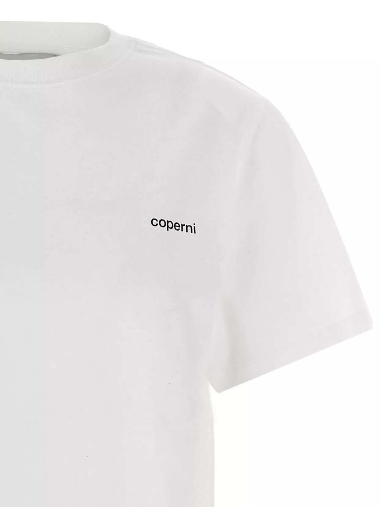 Coperni Crew Neck Logo T-Shirt With Short Sleeves