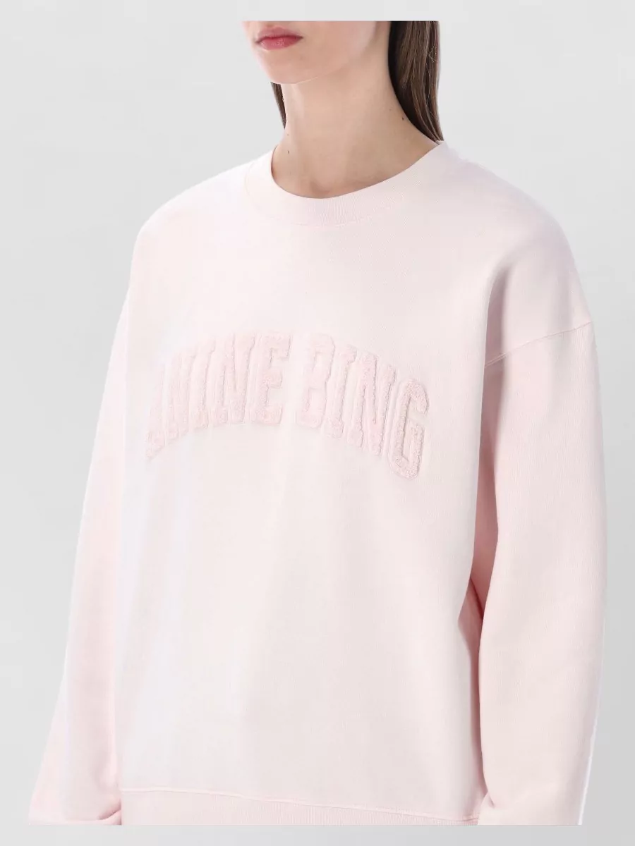 Anine Bing Cotton Crewneck Sweatshirt