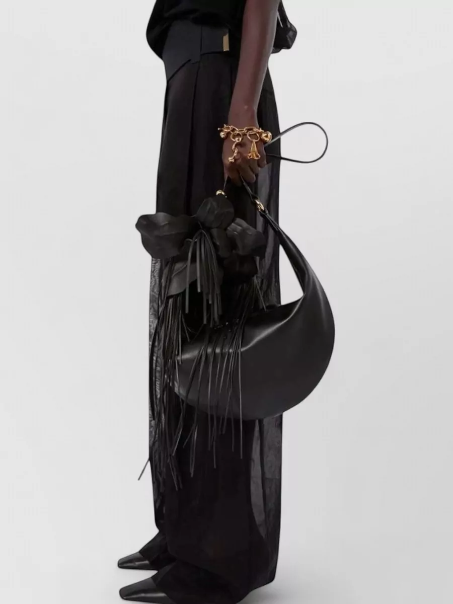 Sportmax Leather Hobo Shoulder Bag