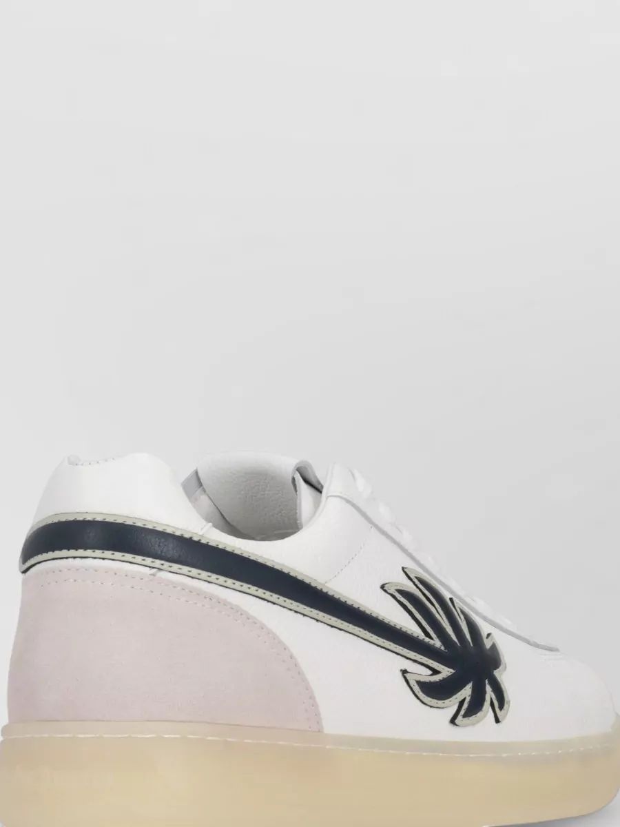 Palm Angels Leather Low-Top Sneakers