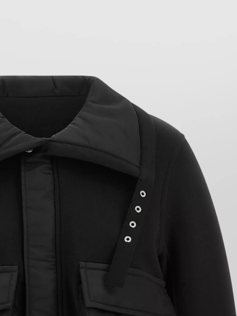 Sacai Oversized Single Breasted Coat
