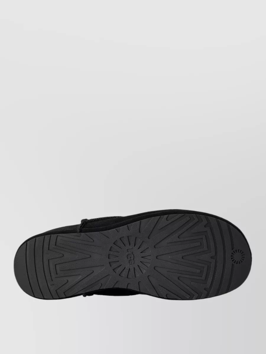 Ugg Shearling Lined Suede Clogs