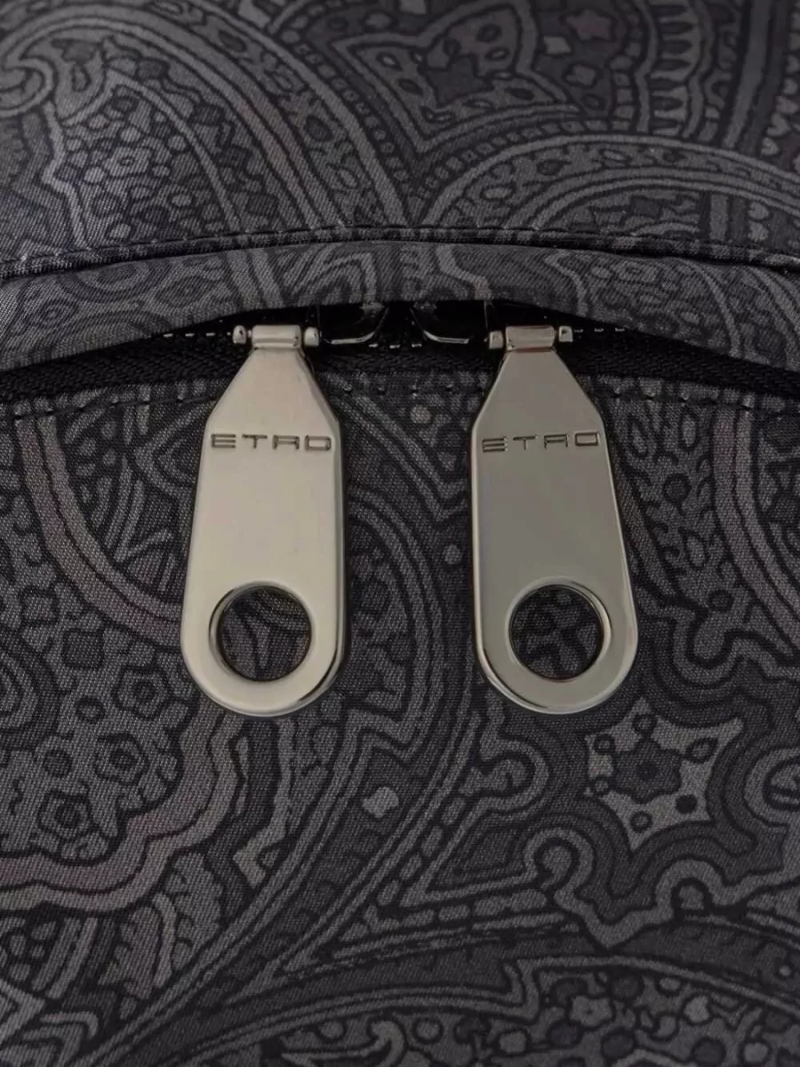Etro Printed Nylon Backpack