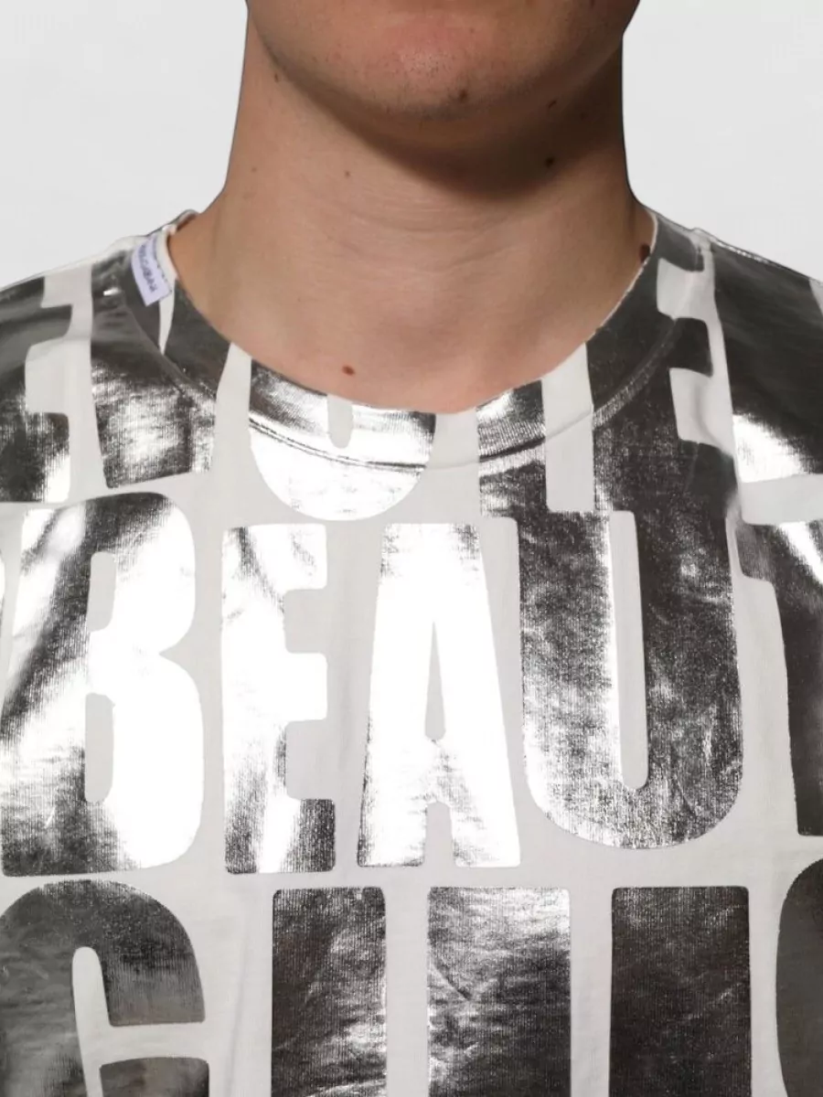 Dolce&Gabbana Cotton Slogan Print T-Shirt